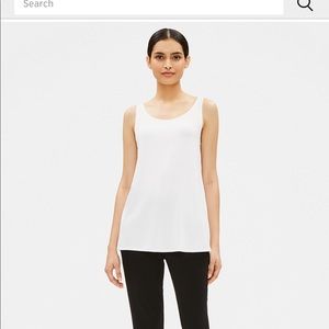 System tank tunic viscose jersey by Eileen Fisher